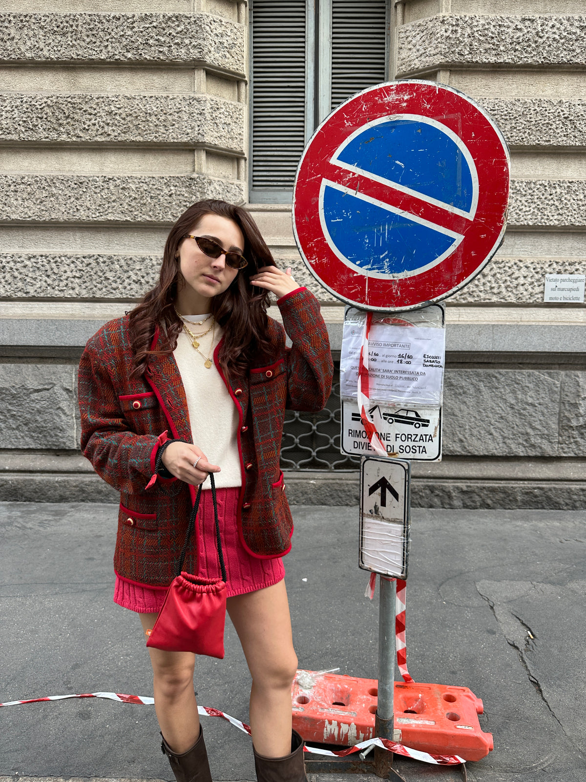 Candy Bag - Red Leather