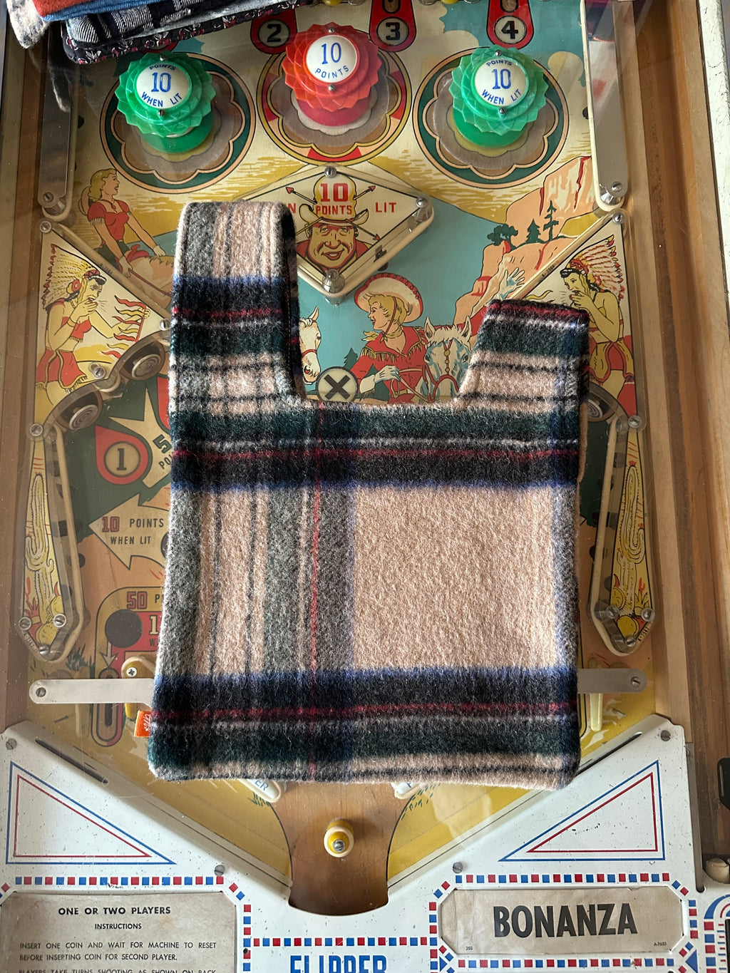 Nodo Bag - autumnal flannel