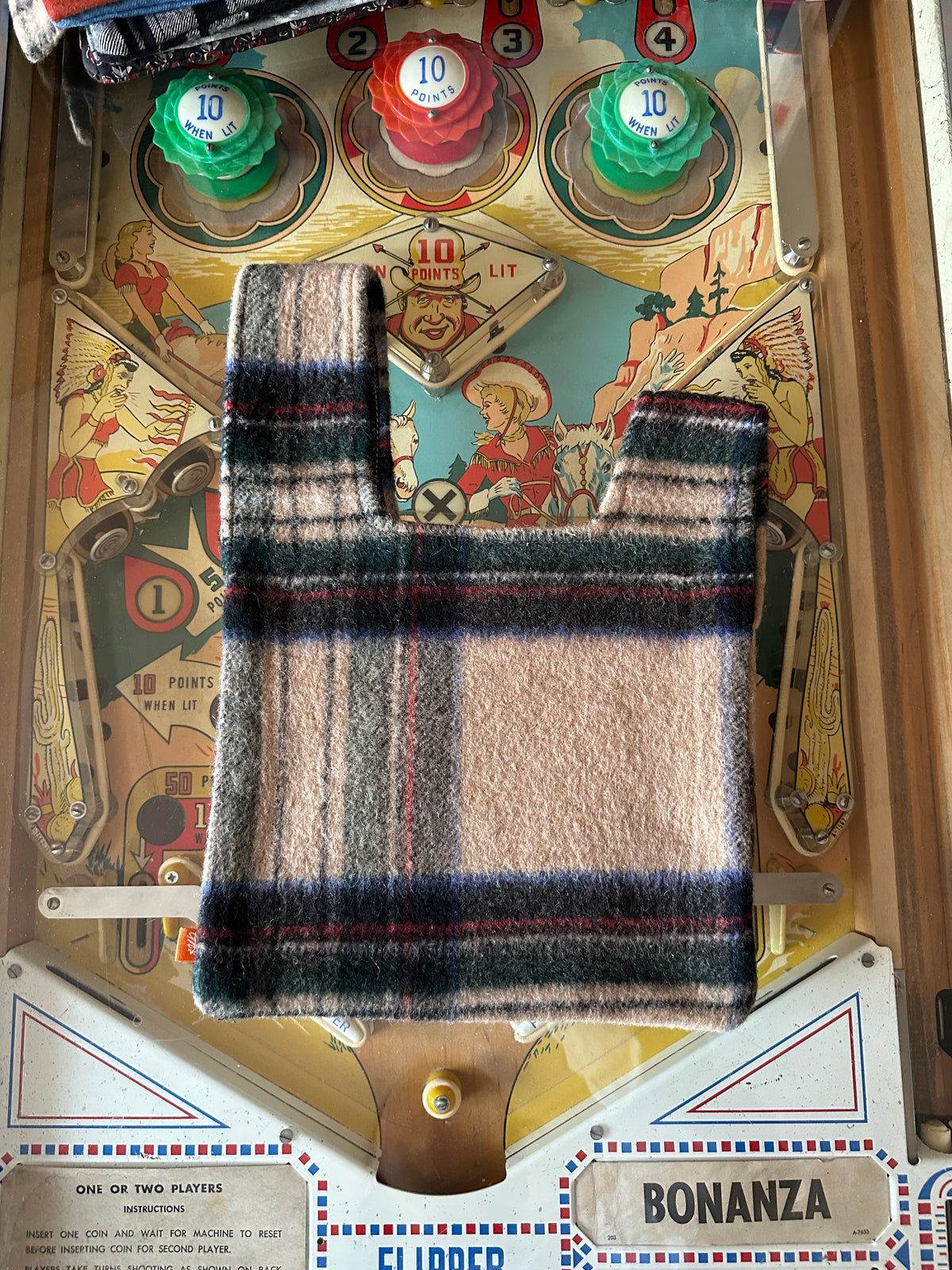 Nodo Bag - autumnal flannel