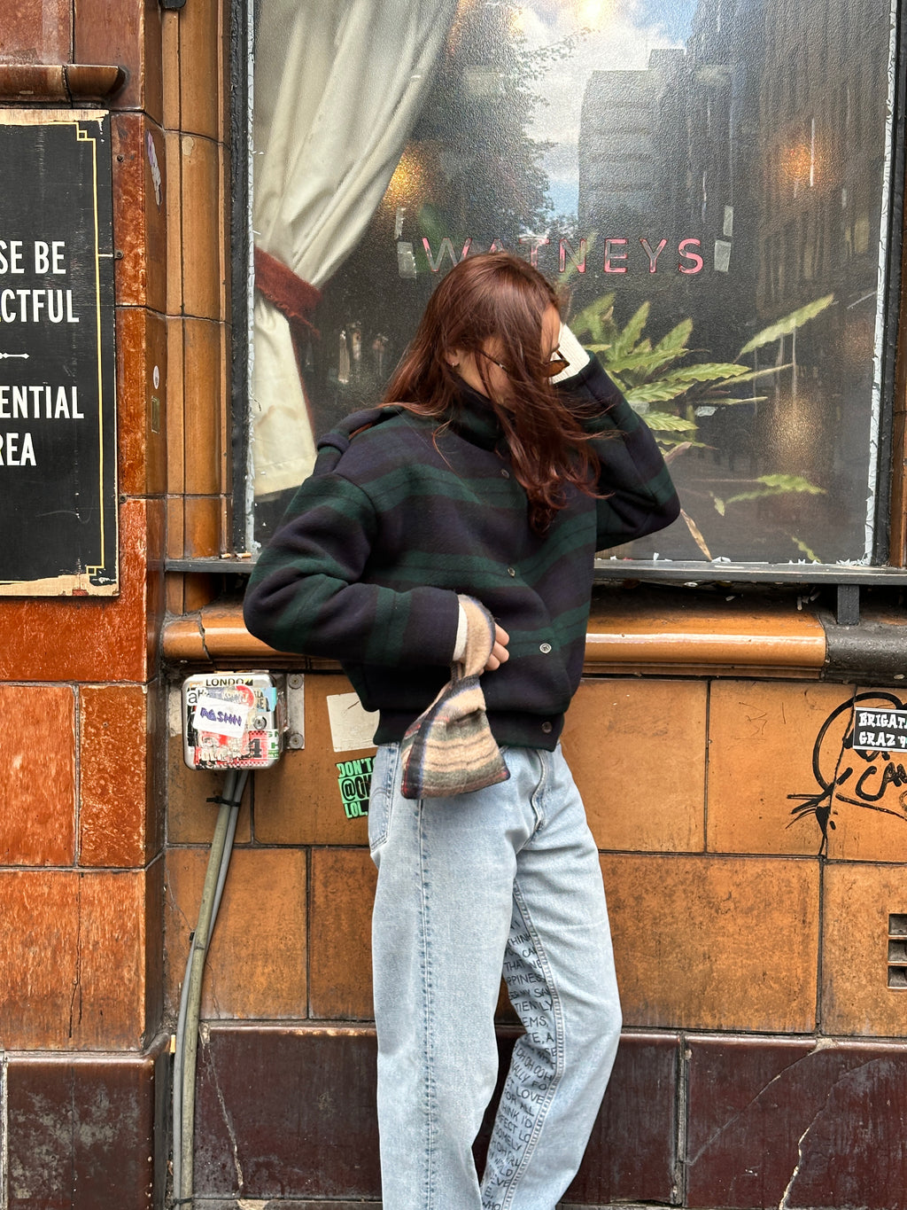 Nodo Bag - autumnal flannel