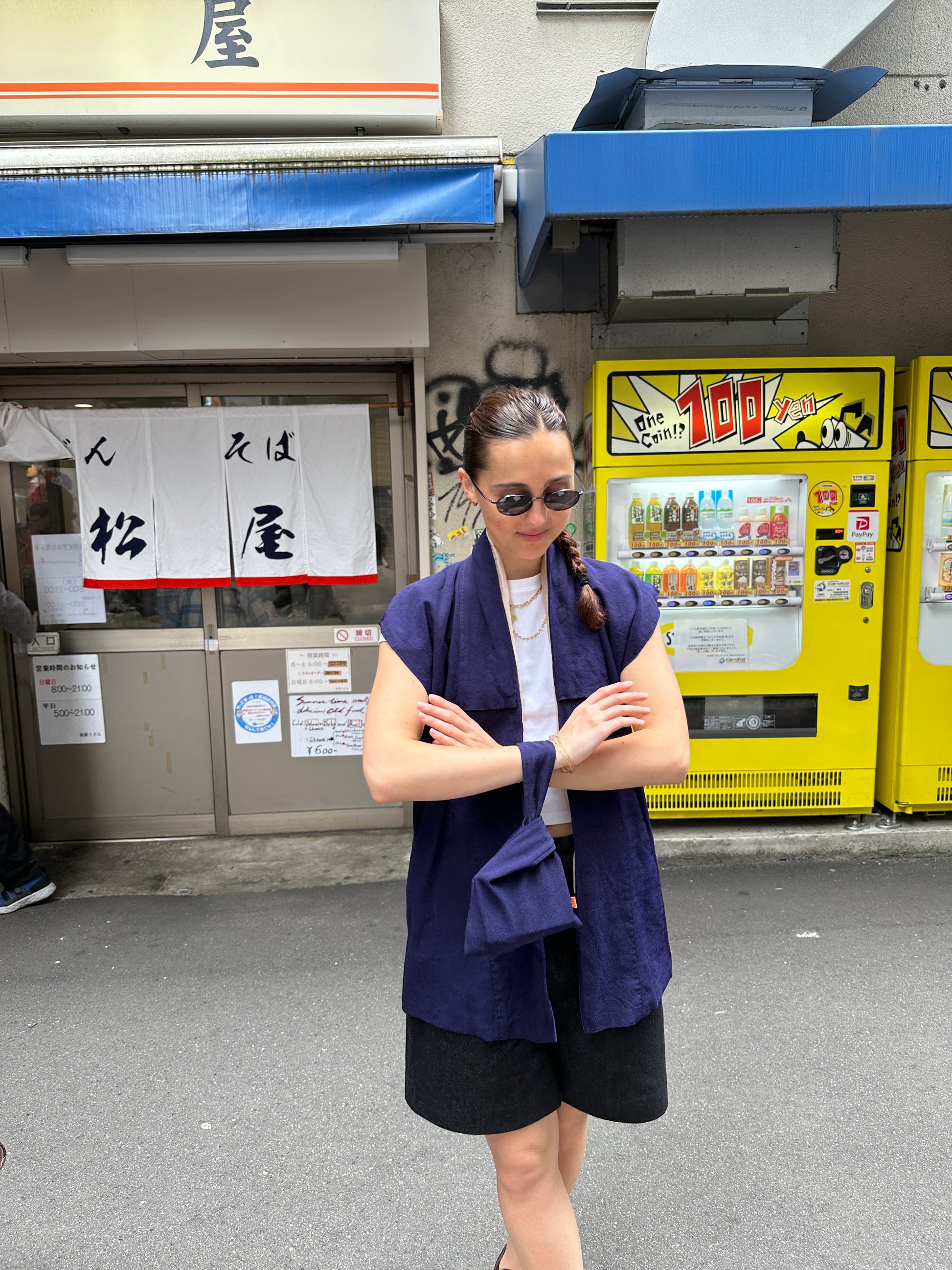 Kimono Blu Bag
