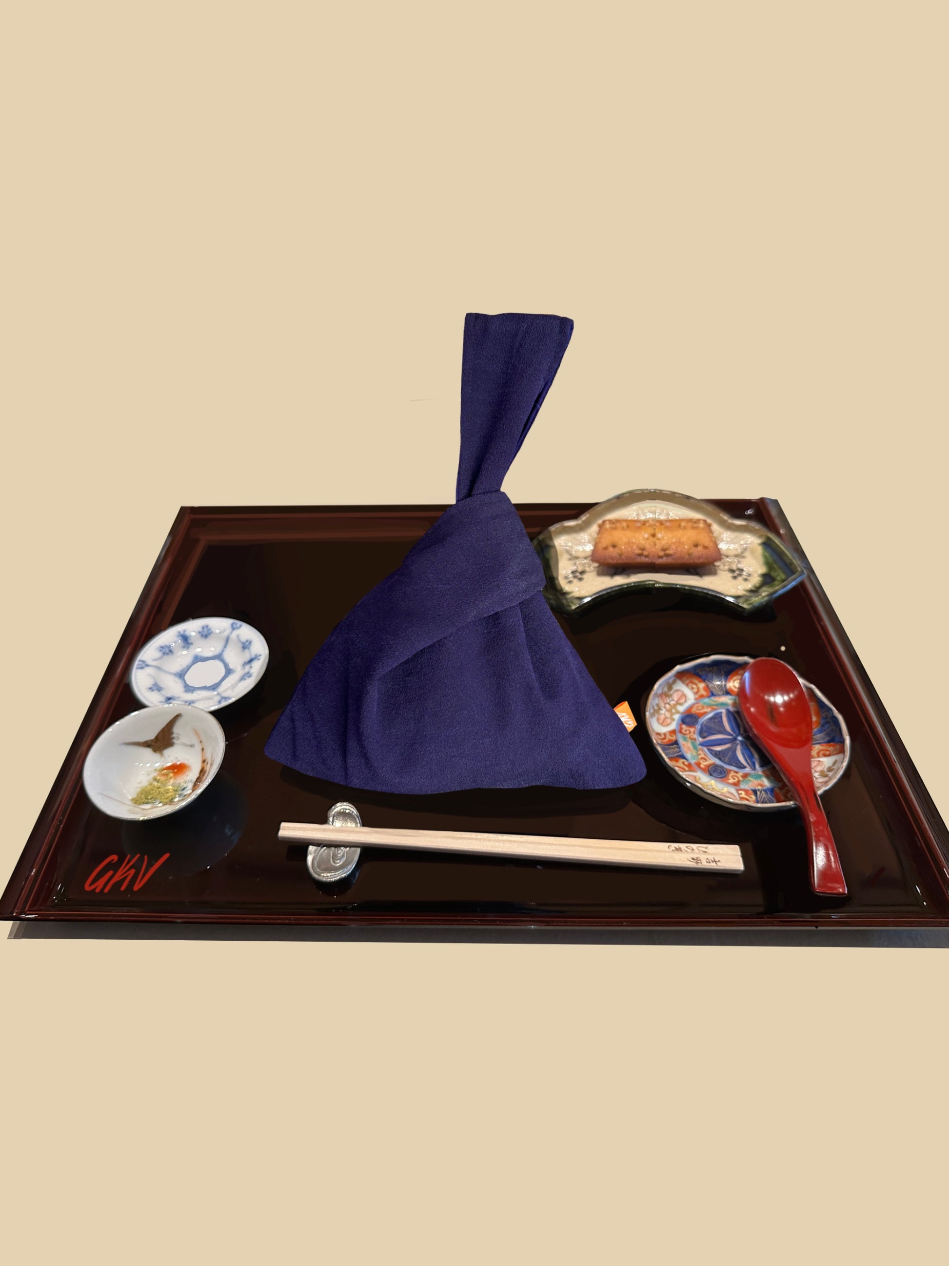 Kimono Blu Bag