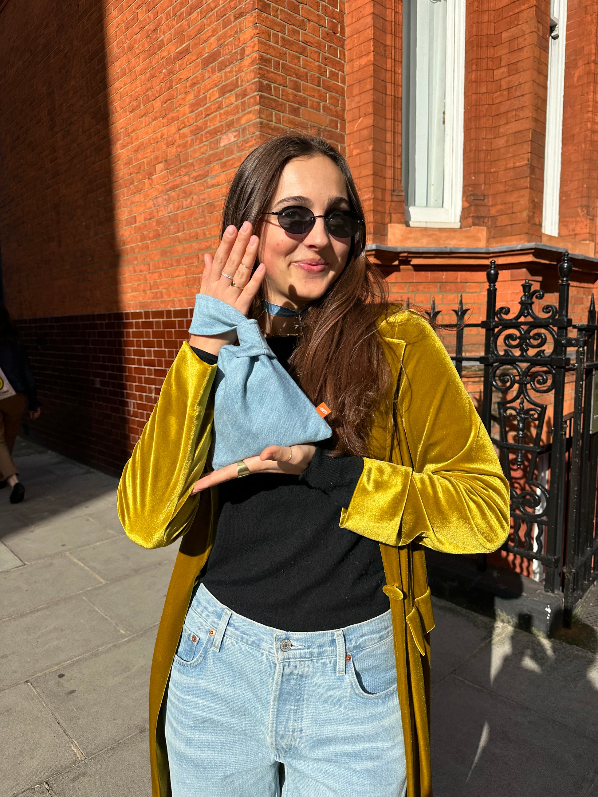 Denim Nodino Bag