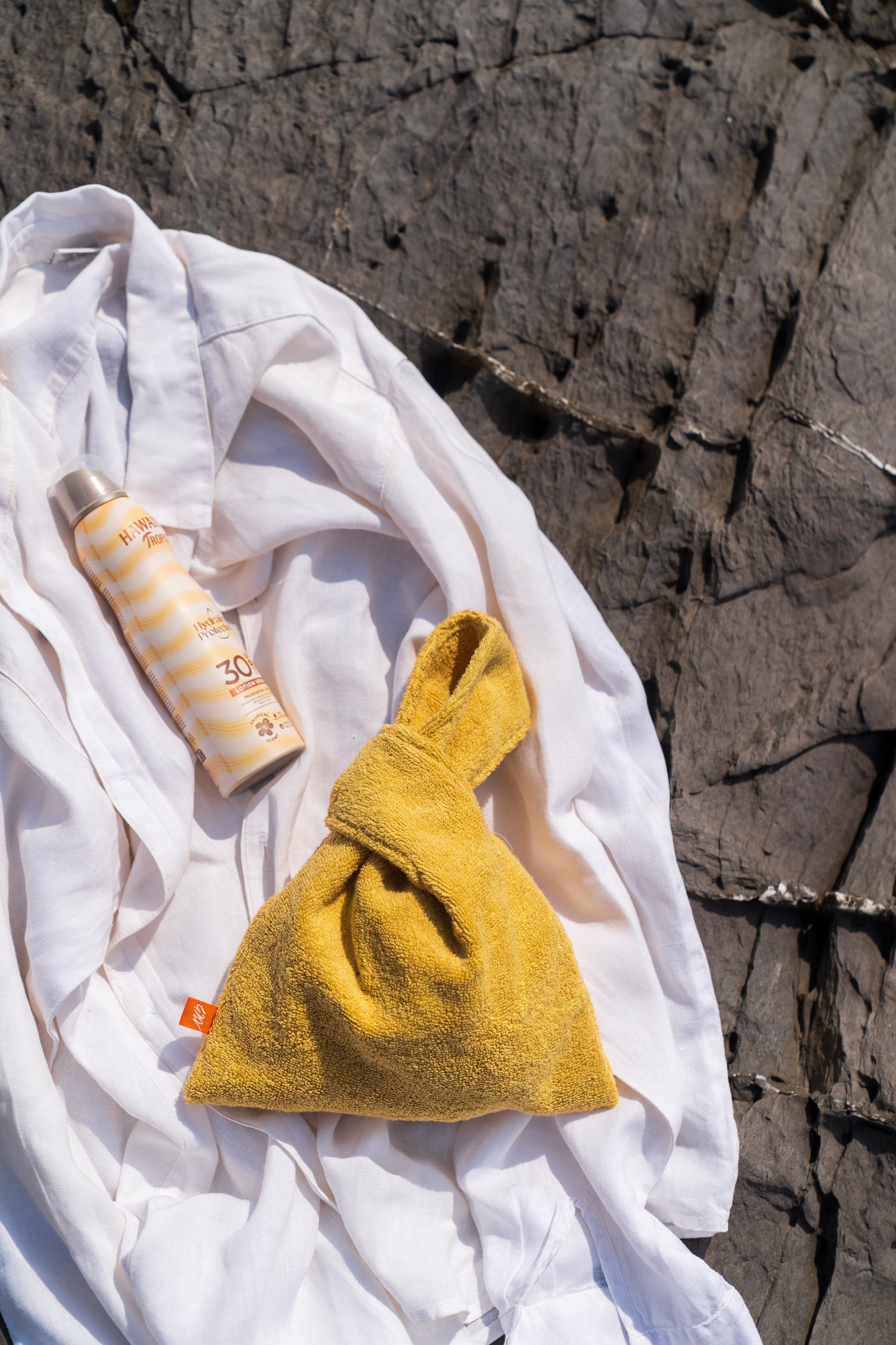 Mango Yellow Terry Towel Bag