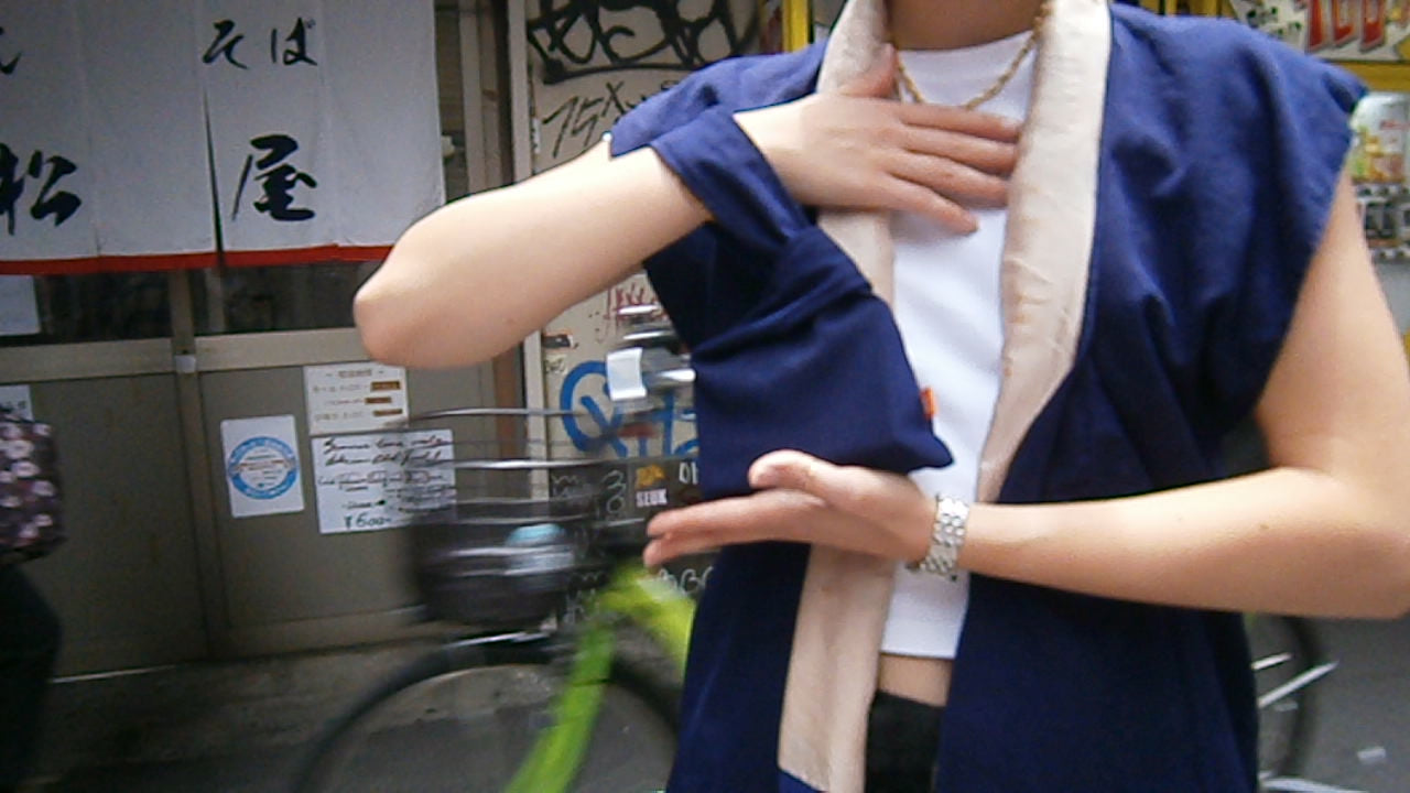 Kimono Blu Bag