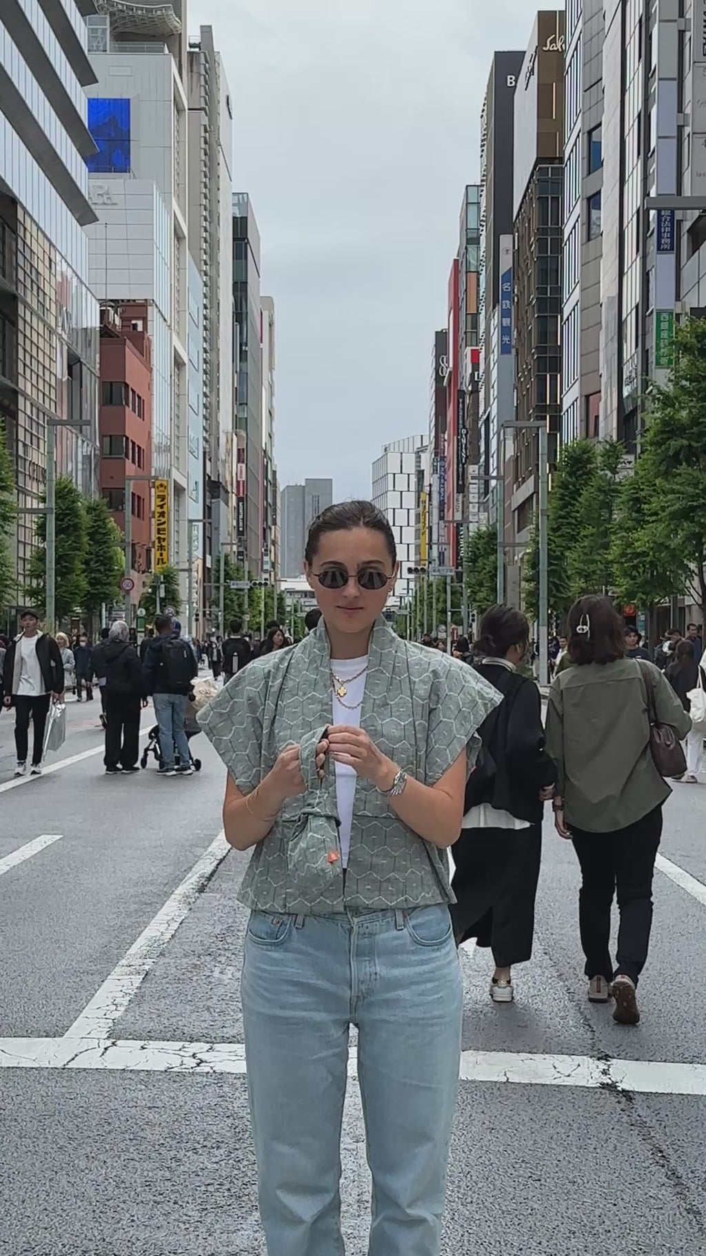 Kimono Bamboo Vest
